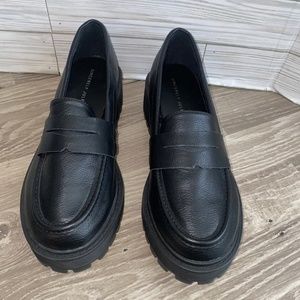 Sincerely Jules Women’s 8 Rocker Chunky Platform Heel Loafers Grunge Punk